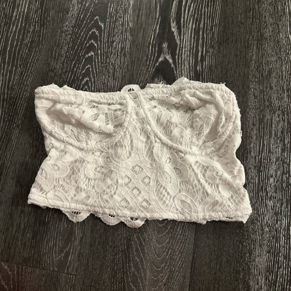 White Lace Camisole Top